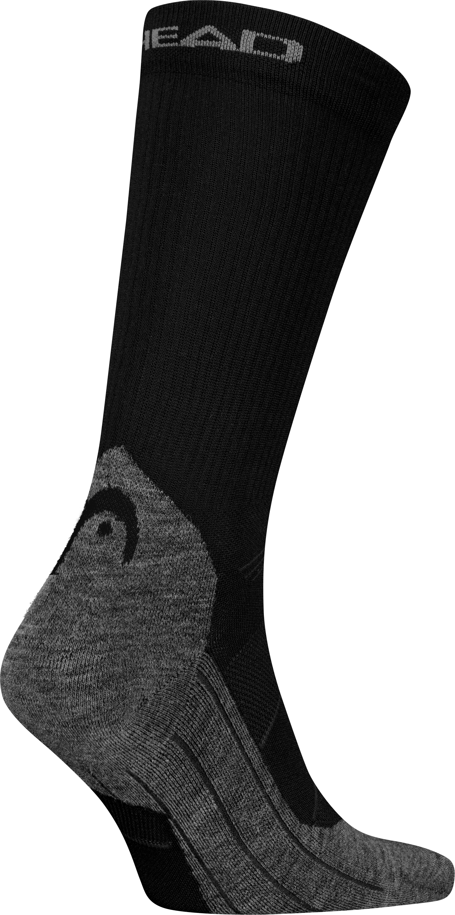 Socken HEAD "HEAD HIKING COOL CREW 1P", Damen, Gr. 43-46, schwarz, Materialmix, normal, Socken Socken, mit verstärktem Waden-Bereich schwarz 43-46