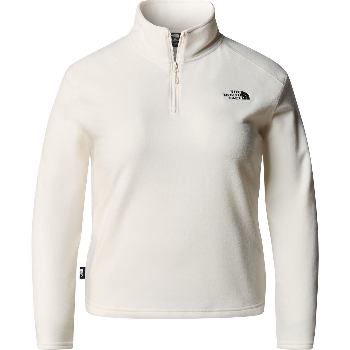 The North Face Womens Plus Glacier Crop white dune (QLI) 1X NF0A856NQLI-1X