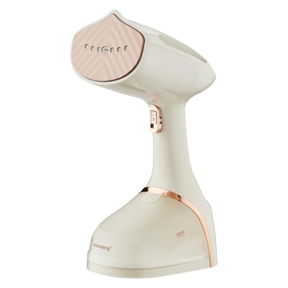 Klausberg KB-9078 Hand-Kleiderdampfer - Creme und Roségold - 1500 W / 400 ml (1500 W) (78198658)