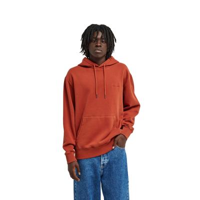 Kapuzensweatshirt ELEMENT "Lowcase Pigment", Herren, Gr. L, braun (picante), Obermaterial: 50% Baumwolle, 30% Baumwolle, 20% Polyester., Sweatshirts