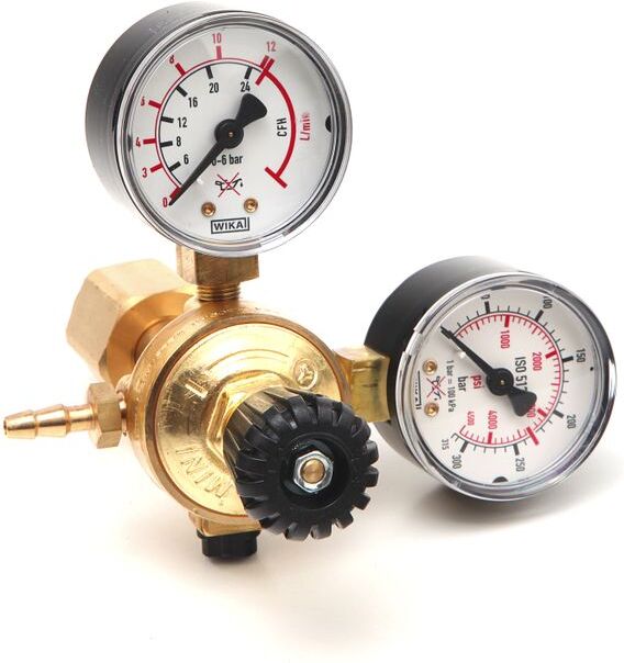 HBM Druckminderer mit Doppelmanometer
