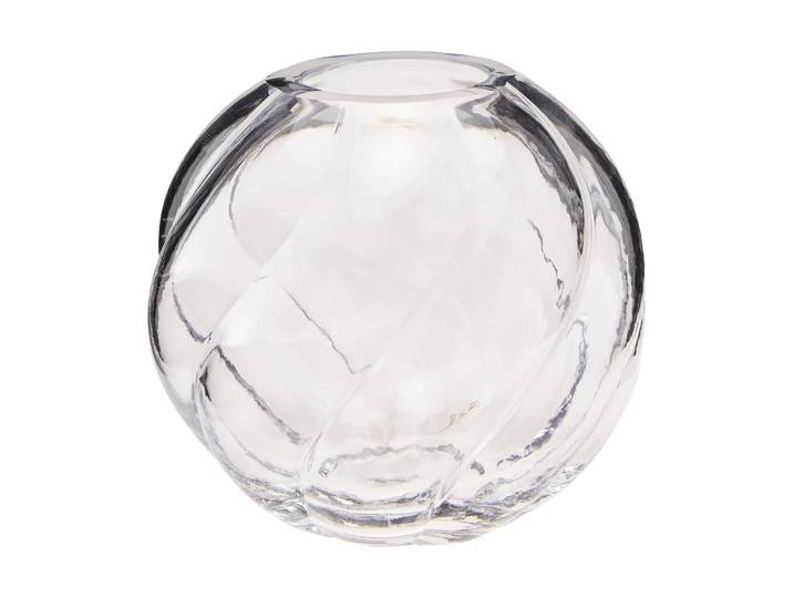 Cooee Design Vase boule Twist 12 cm Transparent