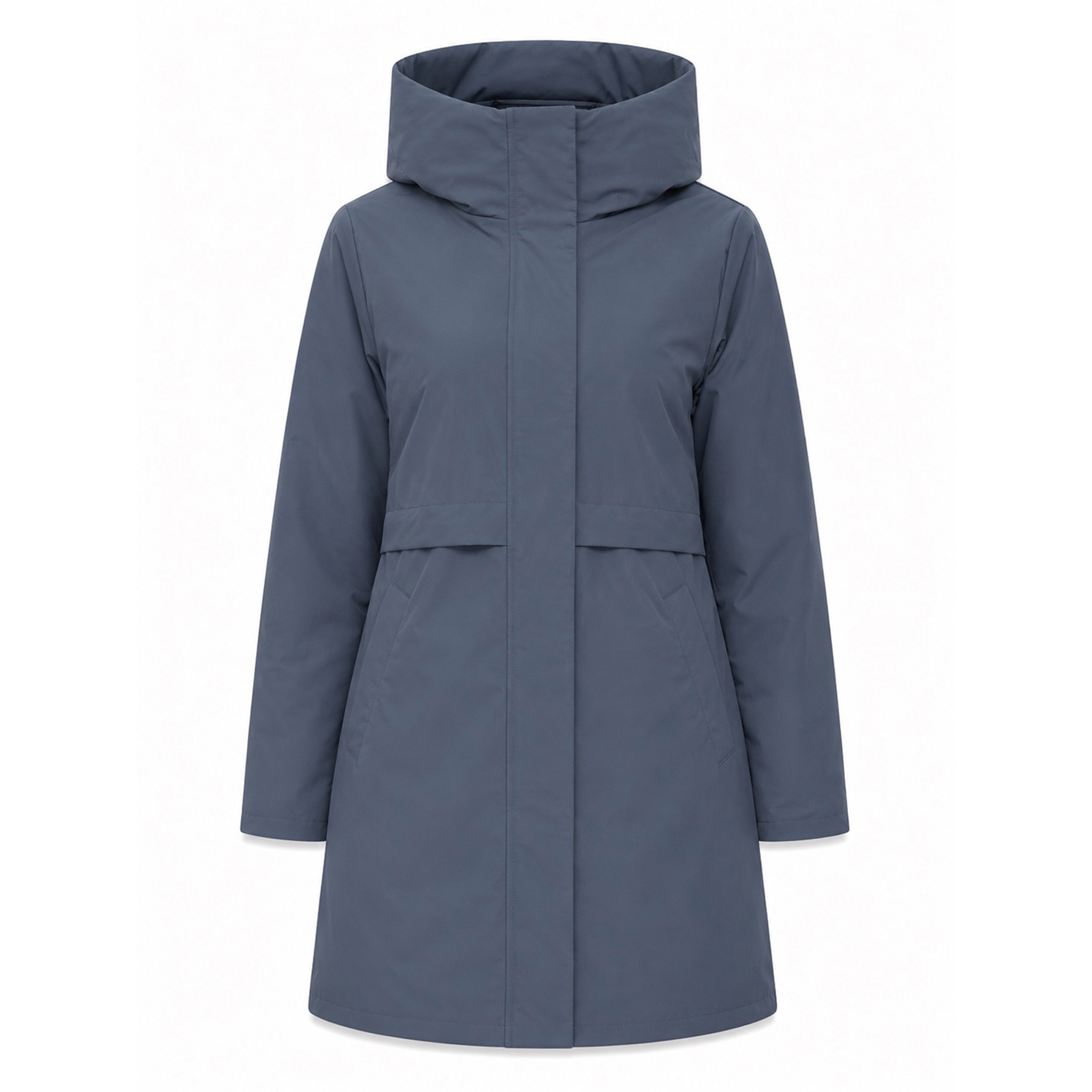 Mazine Basic Padded Parka Damen Winterjacke blau Größe L Lifestyle Wasserabweisend