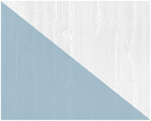EDEM 83005BR60 Structuur behang vliesbehang hout look mat wit 26,50 m