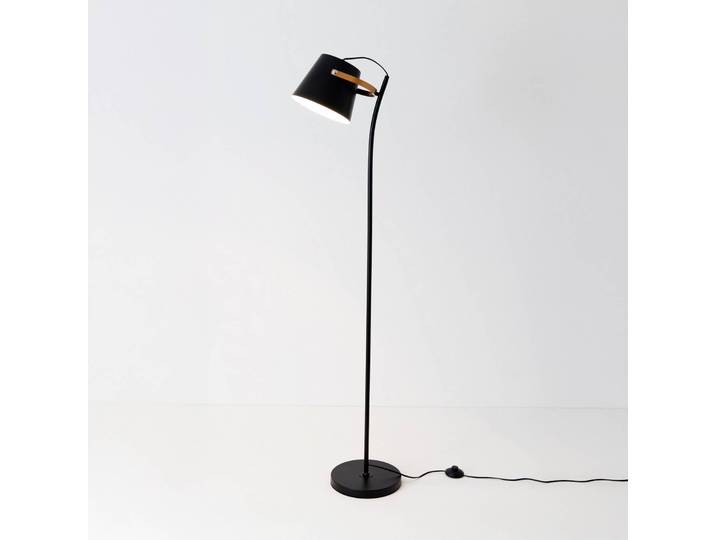 Holländer Stehlampe ESPERTO, schwarz, für Wohn- / Esszimmer, Metall