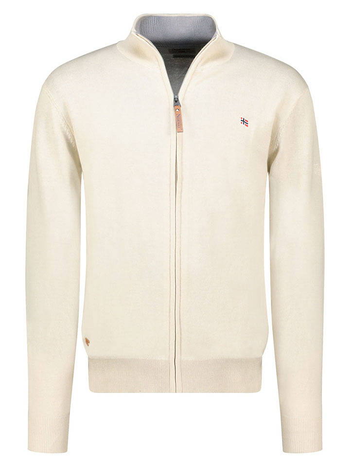 Geographical Norway Cardigan "Fregate" in Creme - S