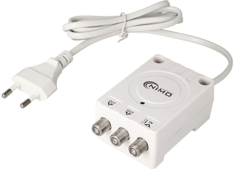 Fonte de Alimentação 24V p/ Amplificador de Mastro 2 Saídas - NIMO