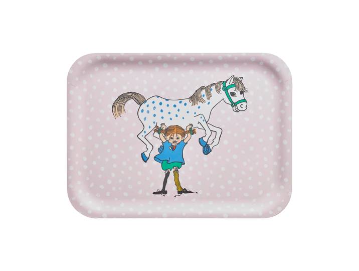 Muurla Plateau Pippi 20x27 cm Pippi and the Horse