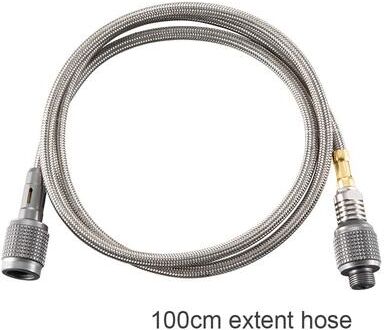 Perfect Picks Market High Pressure Camping Stove Extension Hose With Gas Canister Adapter 1m Hose
