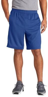 Sport-Tek ST575 PosiCharge Position Short with Pockets in True Royal Blue size 4XL   Polyester