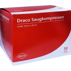 Saugkompressen Unsteril 20x20cm Draco 30 ST