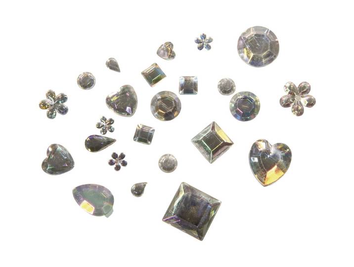 Rayher Acryl-Strass-Mix 5-14 mm 1000 Stück