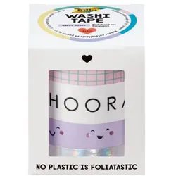 folia Washi-Tape »Hotfoil Happy Vibes« 4 Rollen