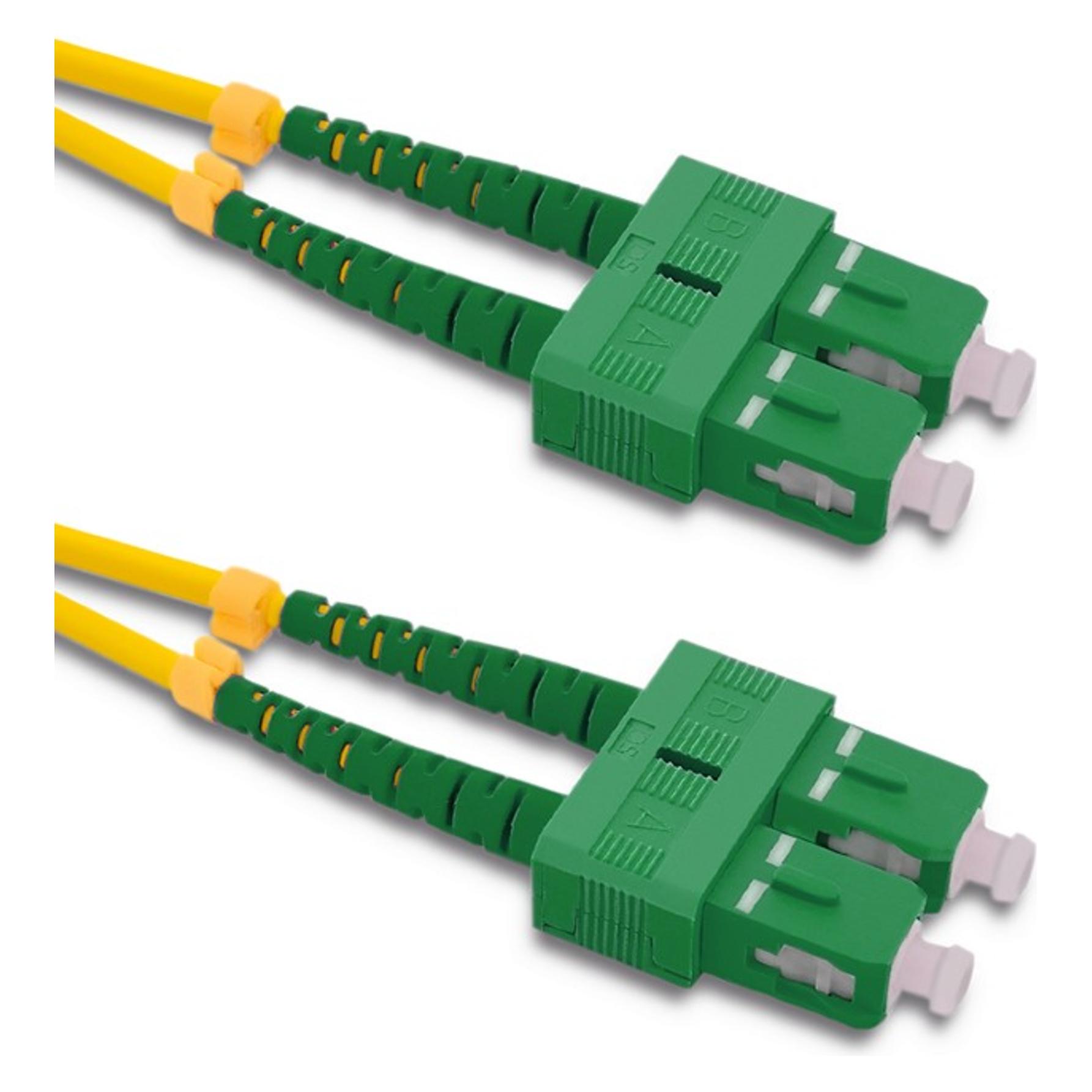 Qoltec 54007 Glasfaserkabel SC/APC LSZH (2 m) (54007)