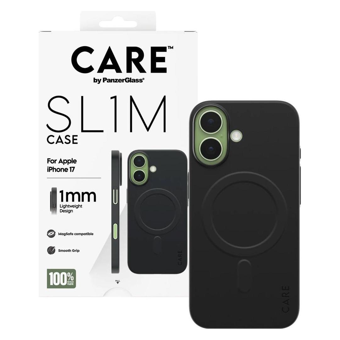 PanzerGlass SL1M Case Black w. MagSafe iPhone 17 (Apple iPhone 17) (CR17061)