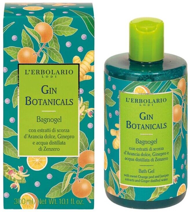 L'Erbolario Gin Botanicals Badegel 300 ml