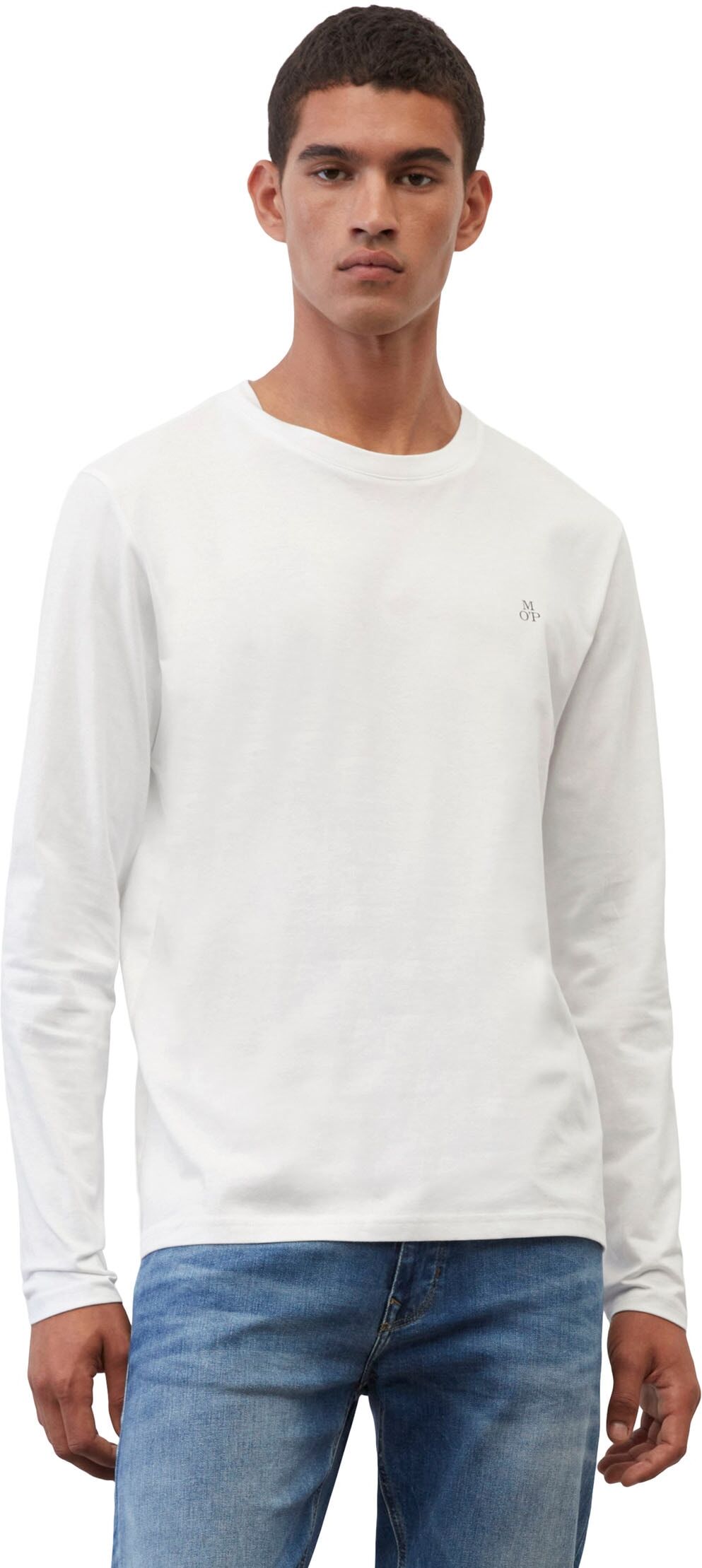 Marc O'polo Marc OPolo mit dezentem Logo-Print vorne
