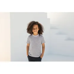 SF Minni Kinder Gestreiftes Kinder-T-Shirt T-Shirt SM202