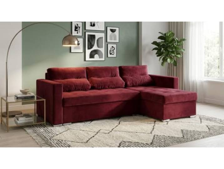 Family Meble Ecksofa Varius Royal Aura mit Schlaffunktion und 2 Bettkästen, Ecke rechts – Variante Royal 16
