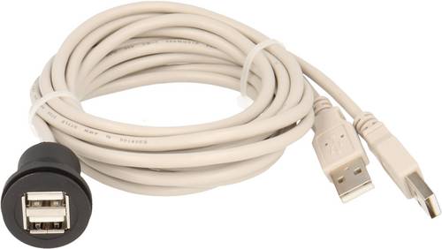 Schlegel 2 x USB 2.0 Buchse A - 2 x USB 2.0 Stecker A RRJ_2USB_SW_150 Inhalt: 1St.