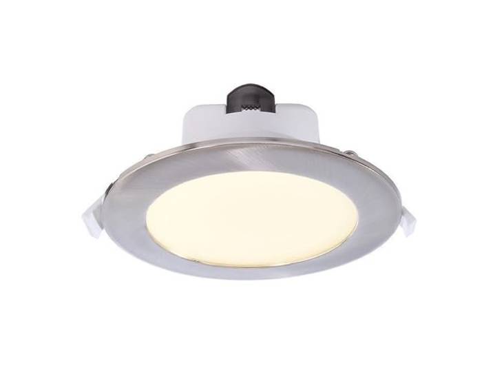 Deko-Light LED-Panel Einbau-Deckenleuchte rund CCT-farbwechsel dimmbar Acrux (weiß, Ø 25cm silber)