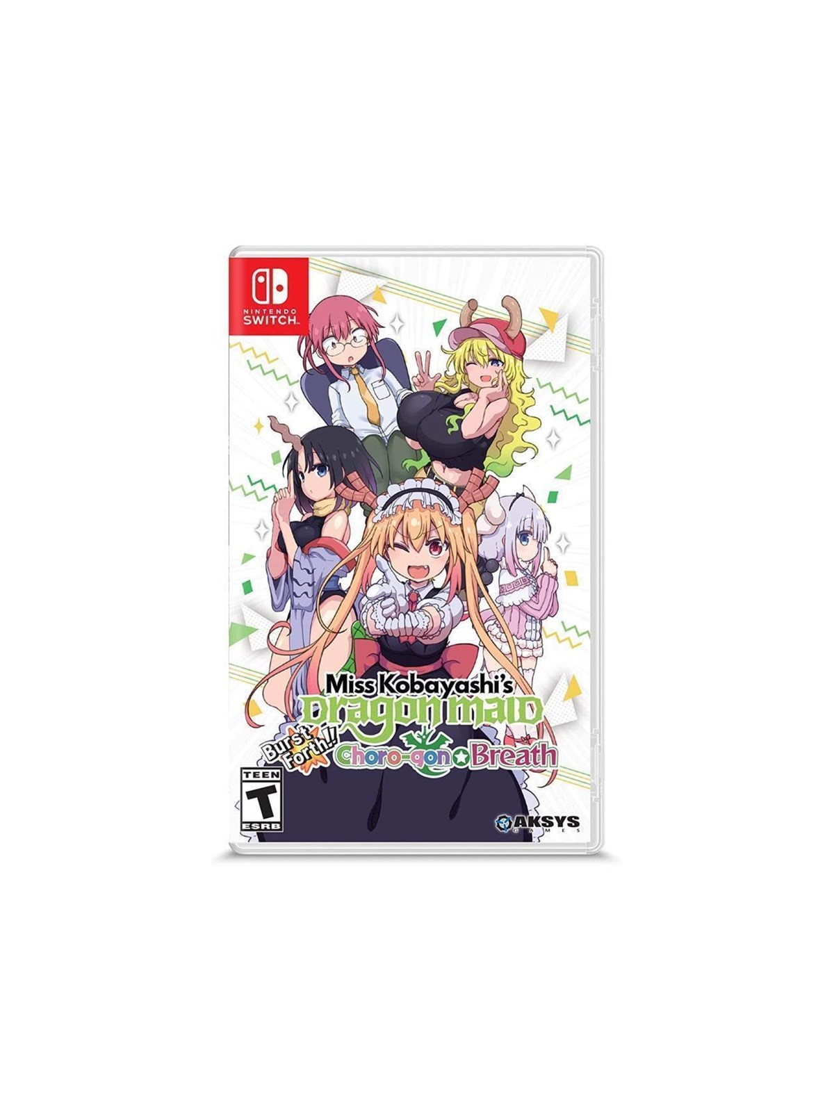 Miss Kobayashi's Dragon Maid: Burst Forth!! Choro-gon Breath - Nintendo Switch - Shoot 'em up - PEGI Unknown