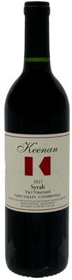 """Keenan Syrah 2021 Red Wine - California"""