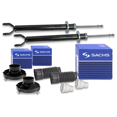 Bestprice 2x Stoßdämpfer + SACHS Domlager + SACHS Staubschutzsatz vorne [Hersteller-Nr. 41171881] für Mercedes-Benz