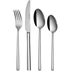 Sola Luxor Cutlery Set - 6 persons - 24 pieces - High quality stainless steel, Besteck, Silber