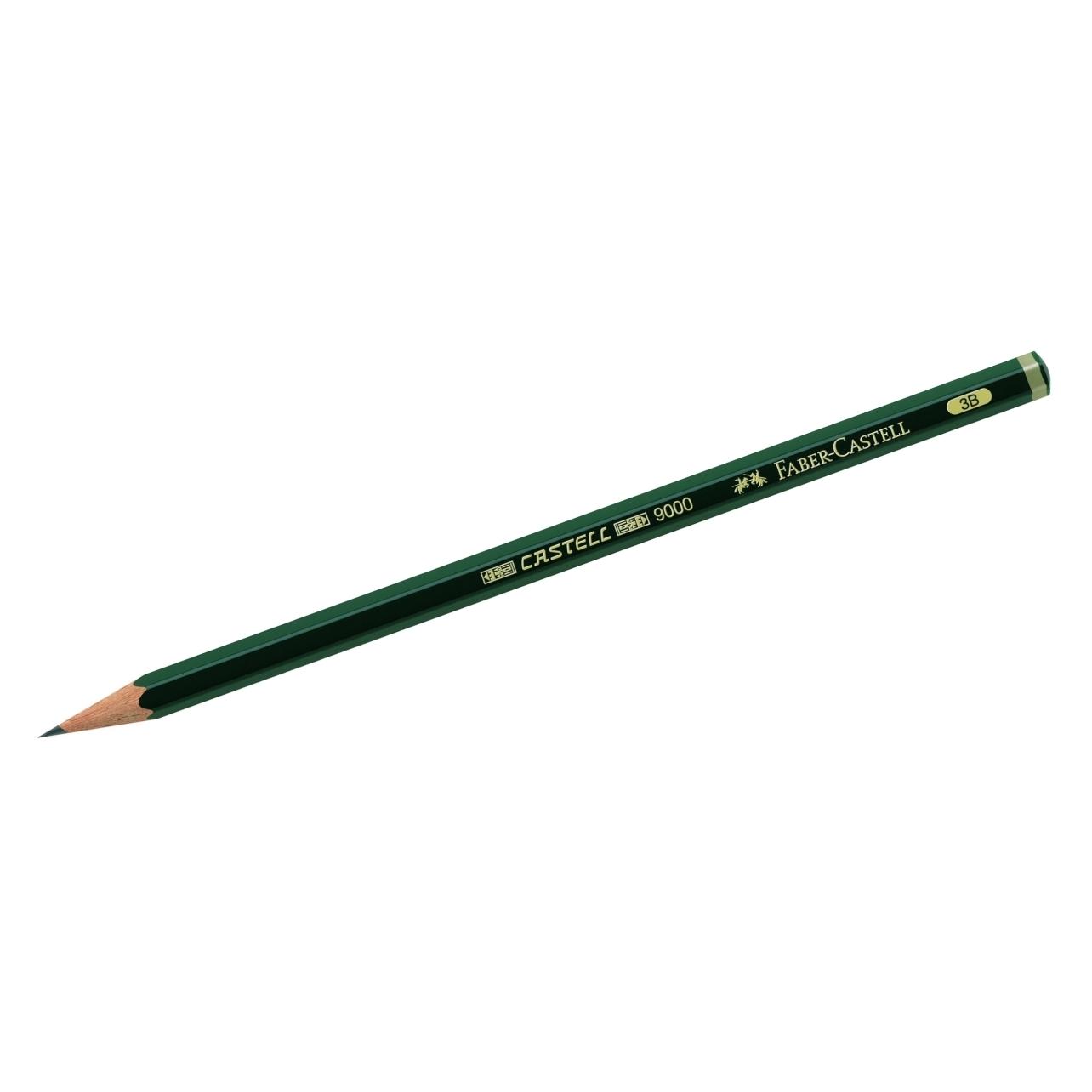 Faber-Castell CASTELL 9000 3B 1 Stück(e) (3B, 1x) (119003)