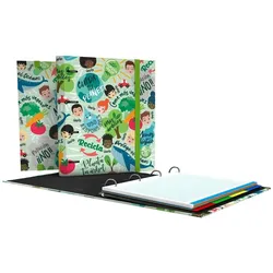 Grafoplas, Ordner, Ringbuch Carpebook Revolution Green A4 (A4, 1 Stk.)