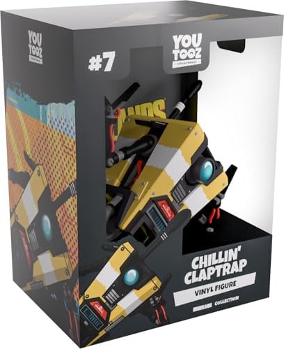Youtooz Borderlands Chillin Claptrap knuffel