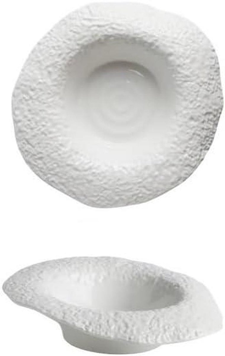 Creatieve Keramische Saladekom 8-inch - Diepe Schaal voor Groenten en Keukenservies