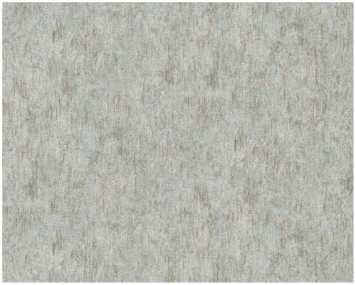 EDEM 410ST18 Structuur behang vliesbehang met metallic effect groen bleekgroen 10,65 m2