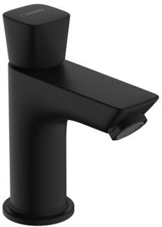 Hansgrohe Logis Standventil 71120670 mattschwarz, für Kaltwasser oder vorgemischtes Wasser, ohne Ablaufgarnitur
