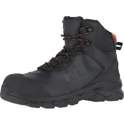 Sicherheitshochschuhe S3 "OXFORD MID" black - 41 - schwarz