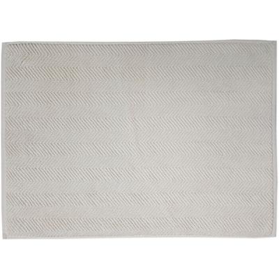 Badematte FRAMSOHN FROTTIER "Ocean Bio", grau (oxford), H:12mm, Baumwolle, Badematten, Badematte, hergestellte Badematte auch Österreich, aus Bio Baumwolle