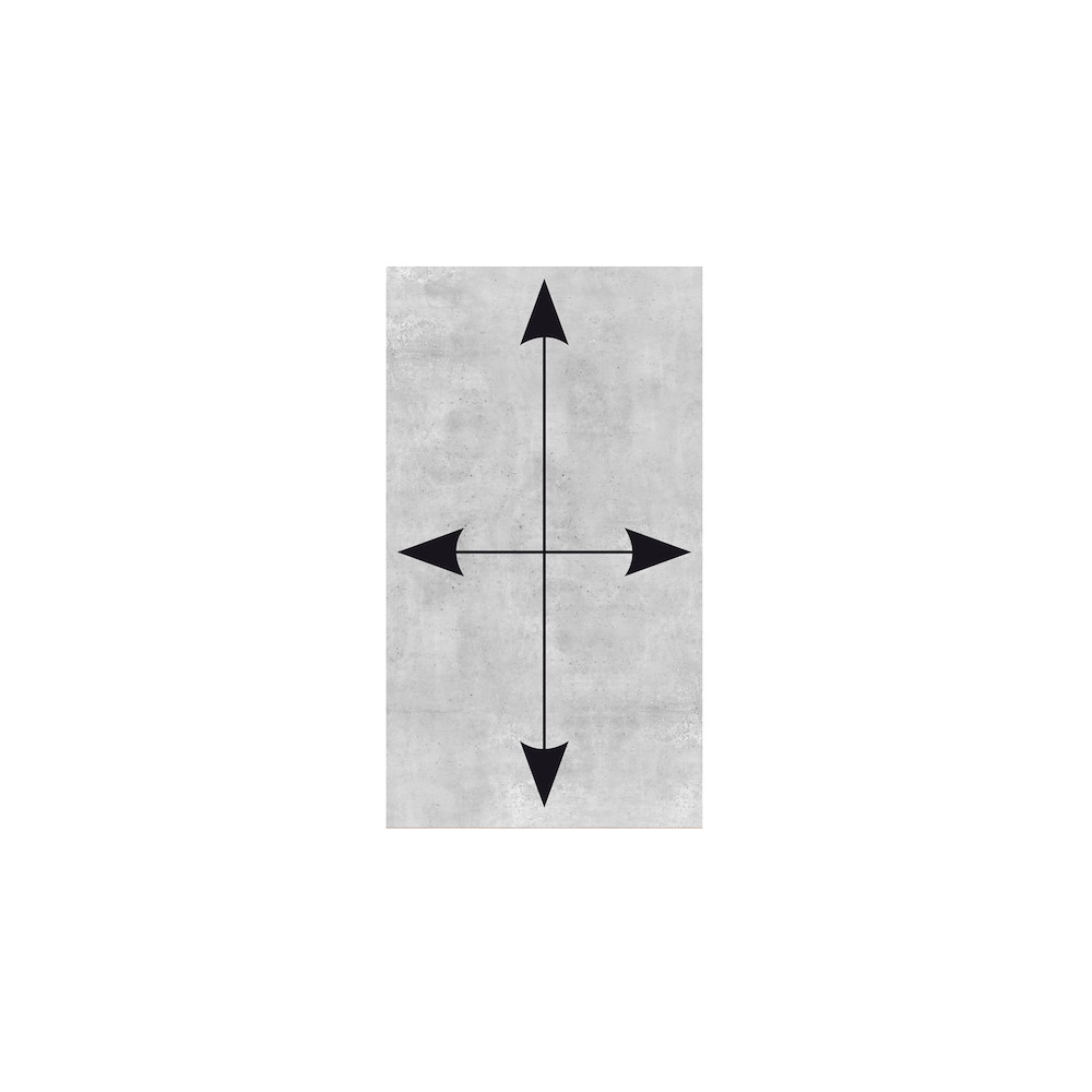 TETZNERJENT VETRO Glasscheibe BETON 20-120 x 90-180 cm Anfertigung 16971339