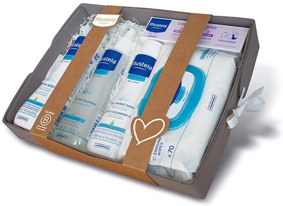 MUSTELA Canastilla De Bebé Gris