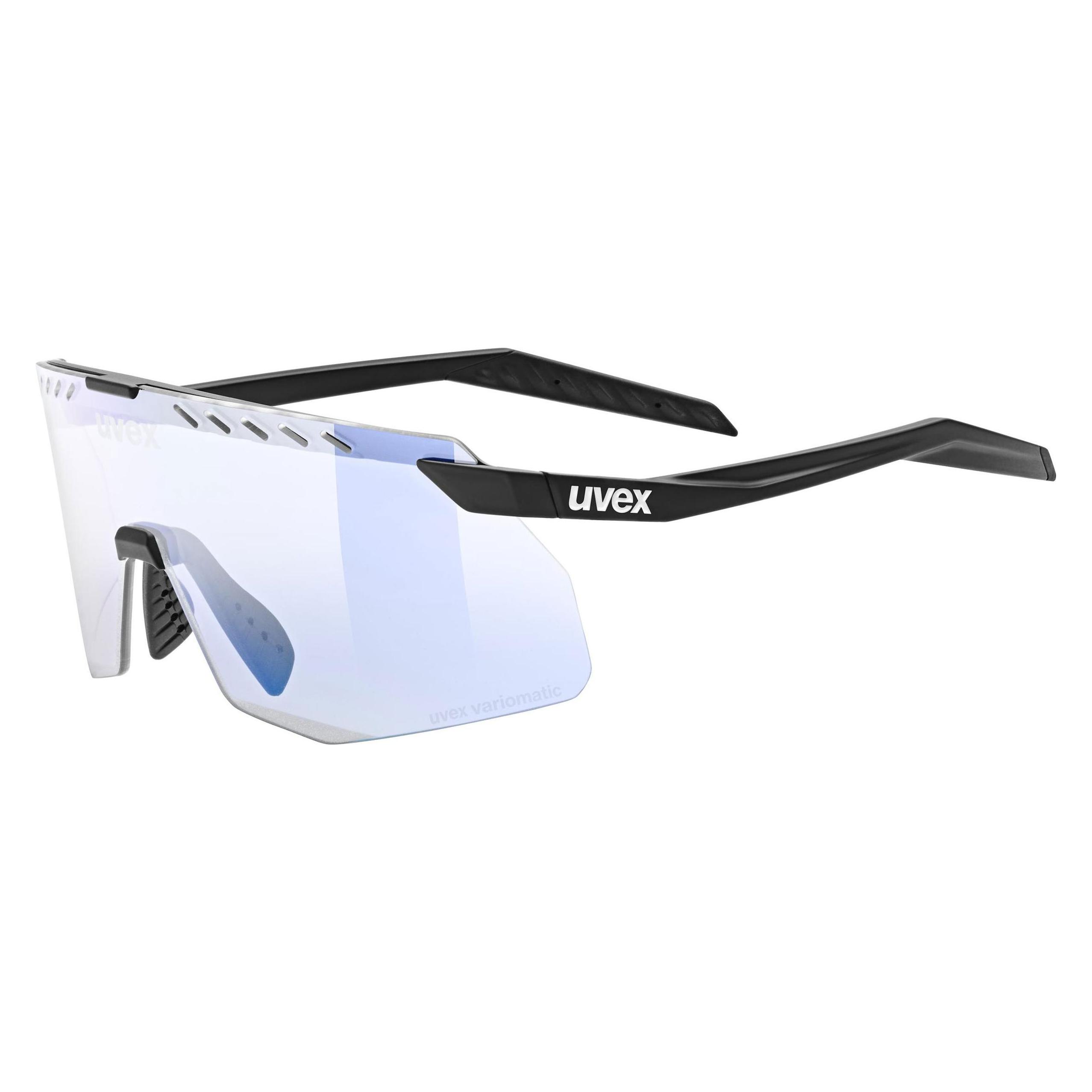 Uvex pace stage small V (black matt (blue), variomatic mirror blue) (5330842204)