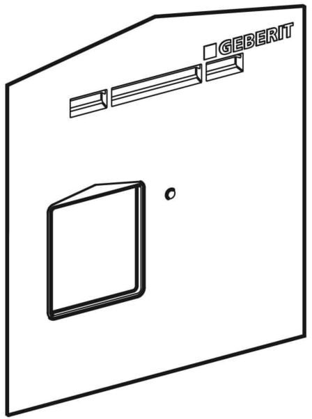 Geberit Spritzschutz, 242155001 für VS- Elekronik ab 2009