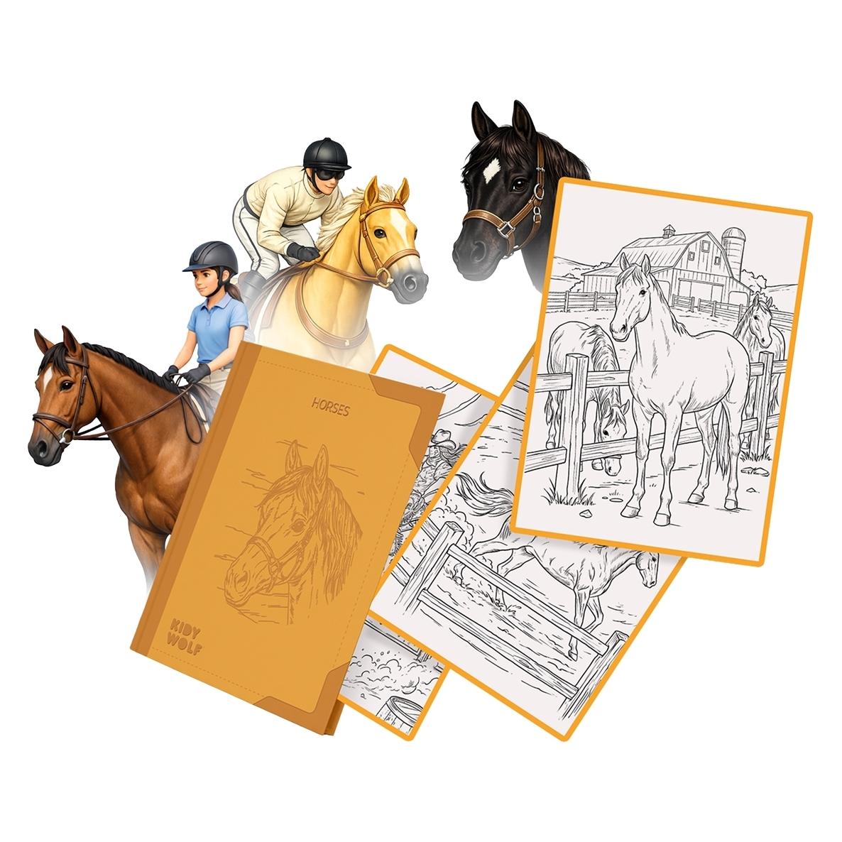 Kidywolf Nachfüllpack Pferd zu Designtafel (5407009183812-5407009183812)