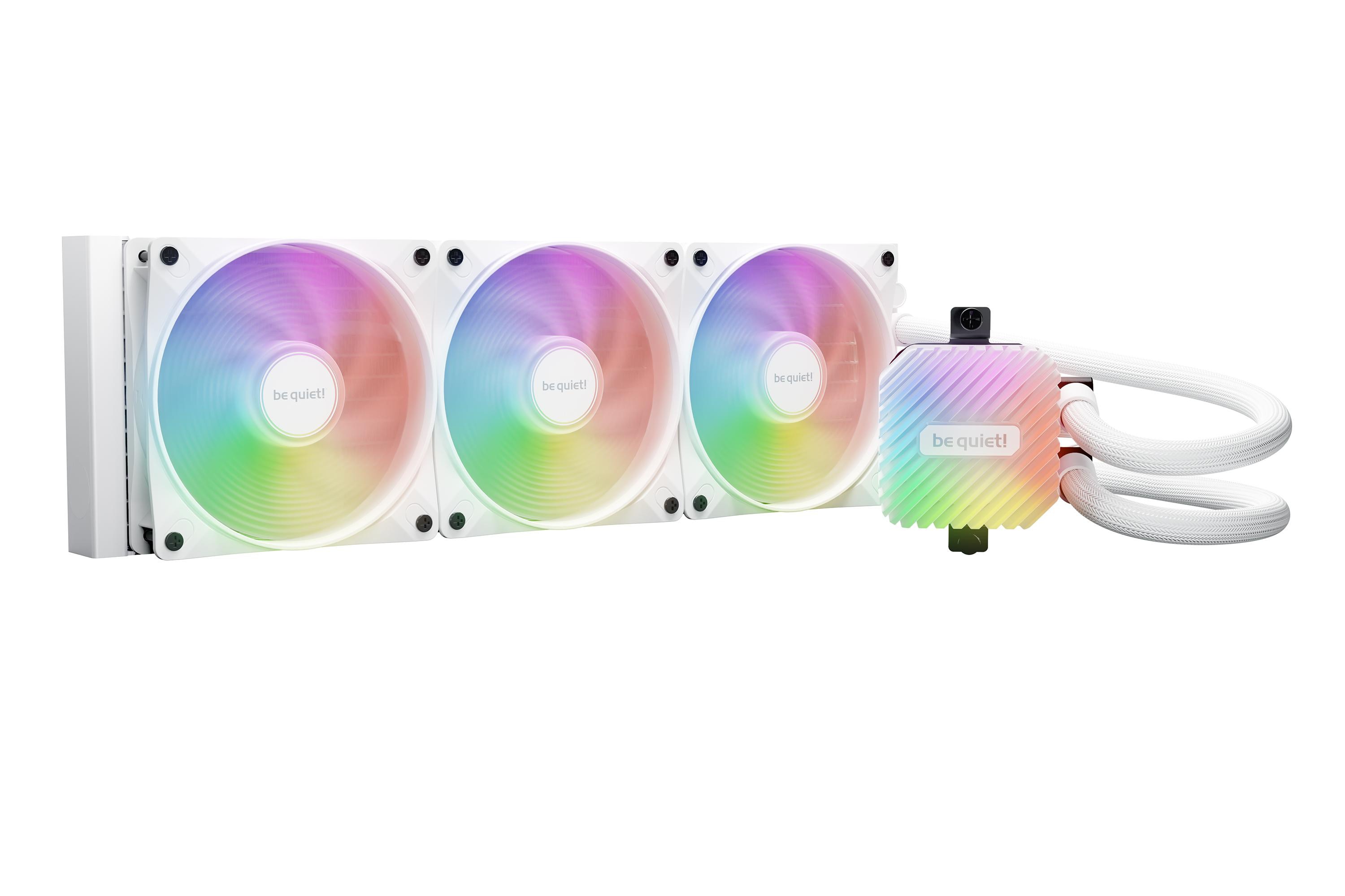 be quiet! Light LOOP 360 mm White Wasserkühlung für Intel/AMD Prozessoren BW023