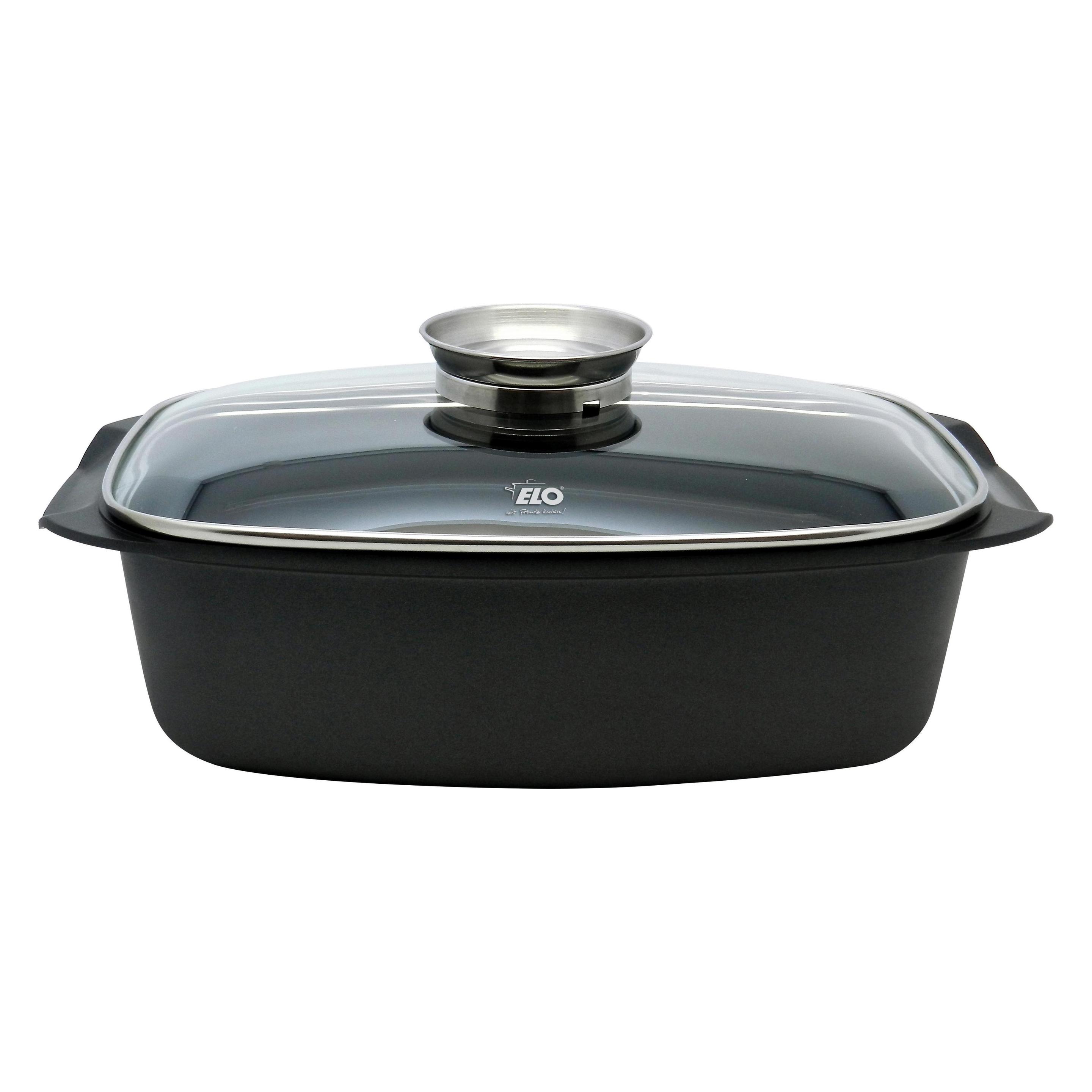 ELO Bräter m. Deckel Elodur-Select 4.6 l (Aluminiumguss, Edelstahl) (84932-140334.0460)