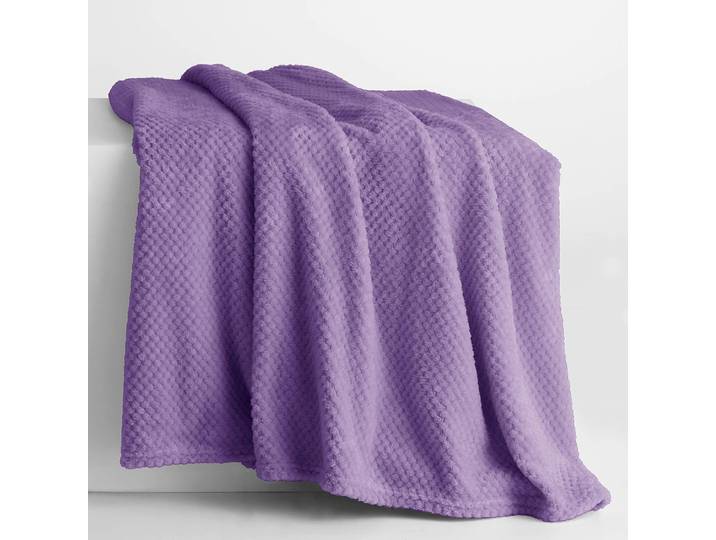 Plaid Enry 70 x 150cm Mauve/Mauve Microfibre