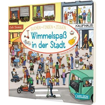 Wimmelspaß in der Stadt, Gebundene Ausgabe von , Carlsen, 978-3-551-17362-1