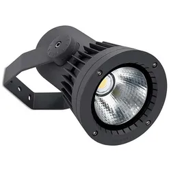 LEDS C4 Strahler IP65 HUBBLE COB LED Ø126MM LED 10,8W 3000K ANTHRAZIT 1167lm LEDS-05-9989-Z5-CL
