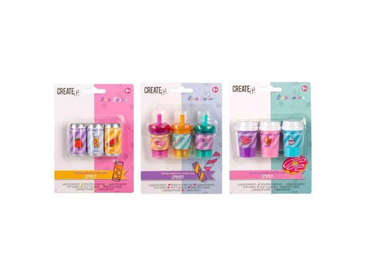 Create it candy 3 lippenbalsem 884805V1(Let op! Per Stuk!)