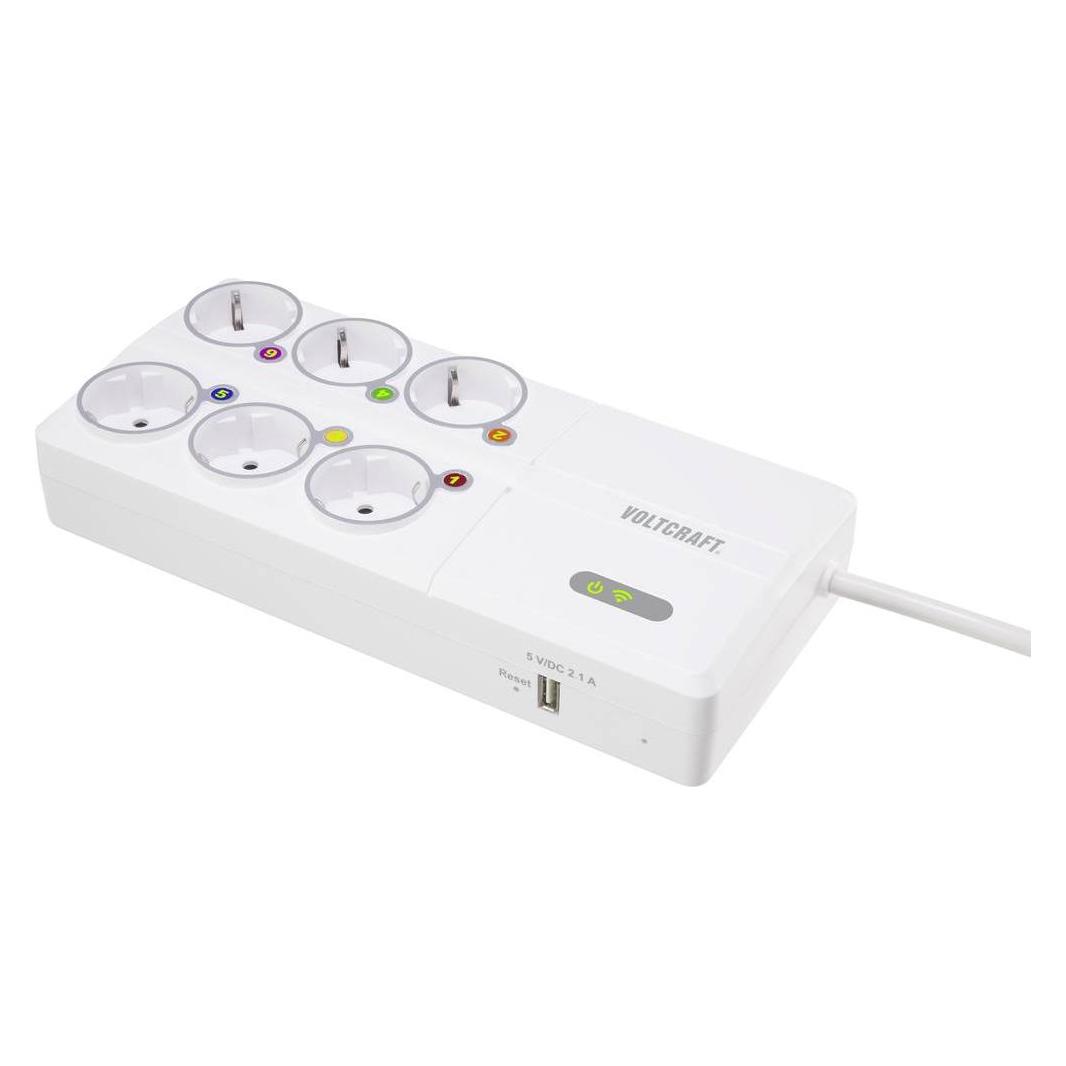 Voltcraft SEM8500 Energiekosten-Messgerät inkl. Funksteckdosen, Datenexport, Datenloggerfunktion, Kostenprogno (VC-11795075)