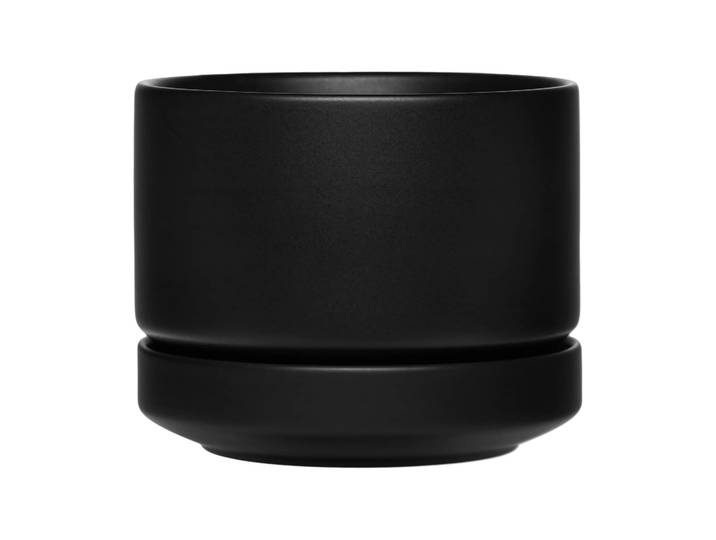 Arabia Pot SN Ø16 cm Mat noir